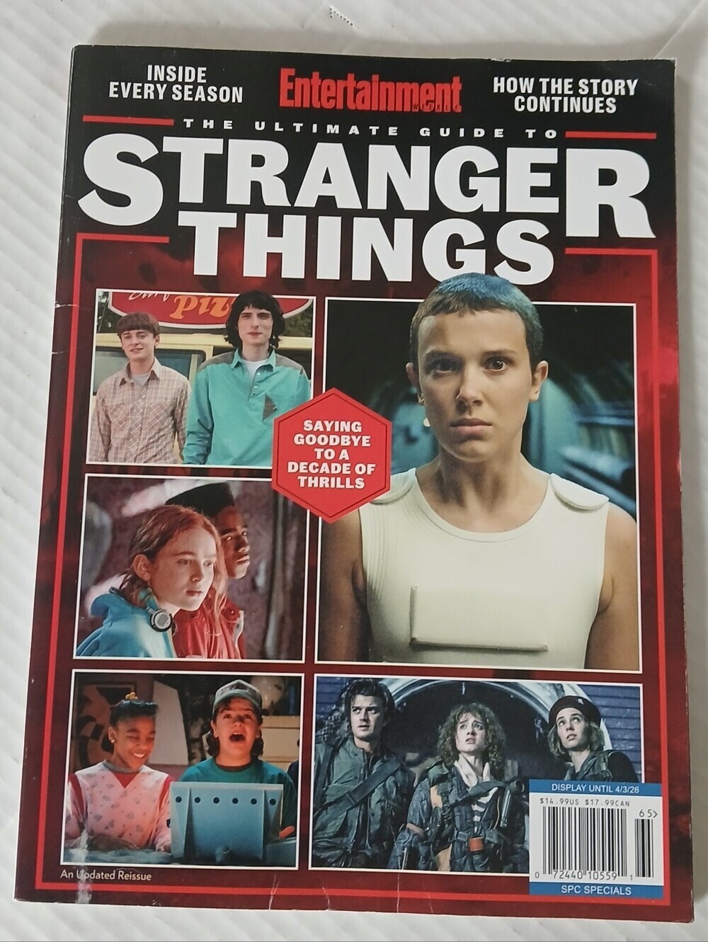 Entertainment Weekly: Stranger Things Ultimate Guide April 2026 Collector Gift